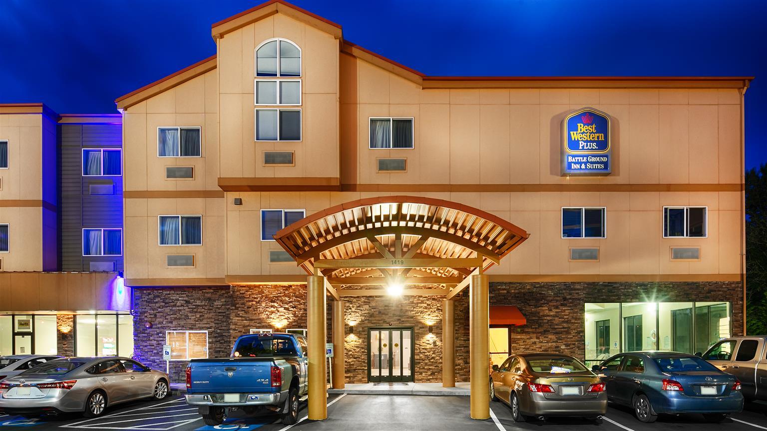 Best Western Plus Battleground Inn & Suites Battle Ground Dış mekan fotoğraf
